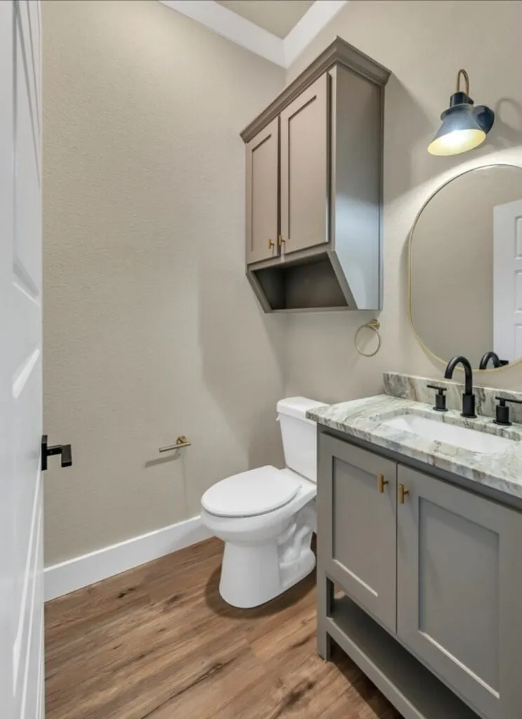 Larsen Homes & Consulting Waco Texas Spacious Spare Bathrooms