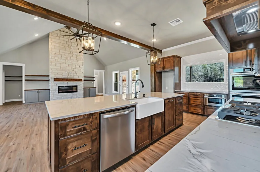 Larsen Homes & Consulting Waco Texas Designer Kitchen